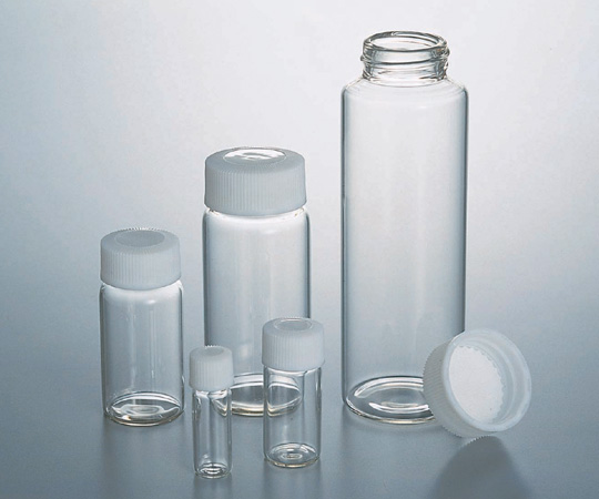 Maruemu No.02 (Code Number: 0101-01) Screw Tube Bottle 2mL Clear