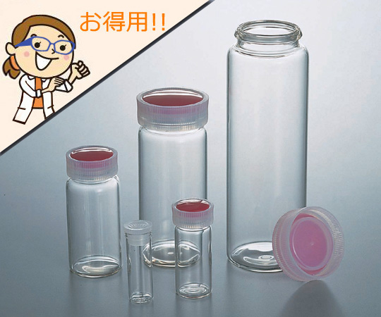 AS ONE 9-851-05 No.03 LABORAN Sample Tube Bottle 10mL