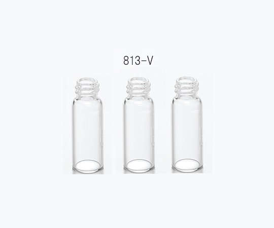 AS ONE 2-865-01 813-V Autosampler Vial (1.5mL, USP type1, Clear, 100 pcs)