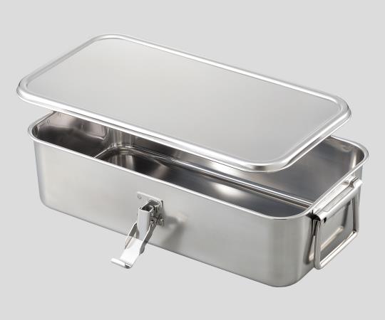 AS ONE 2-9548-01 420 <span>Stainless Steel</span> Lab Container 440 x 250 x 111mm