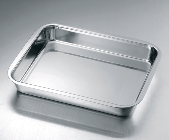 AS ONE 1-2393-02 21373 Square Flat Edge Tray (255 x 205 x 38mm)