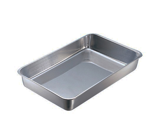 AS ONE 1-8676-01 Stainless Steel Square Tray (Antifouling treatment) (592 x 429 x 112mm)