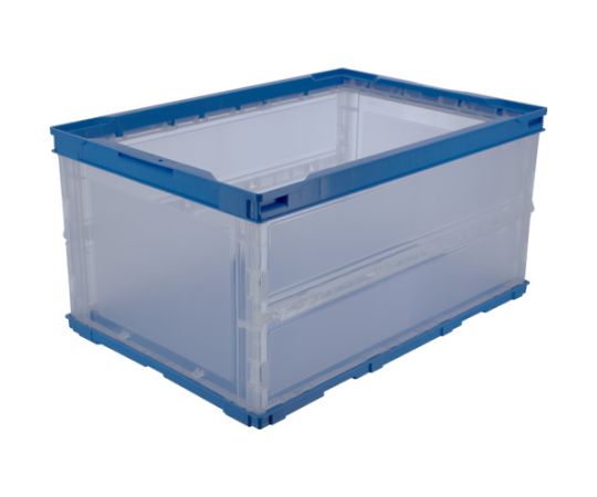 TRUSCO NAKAYAMA TR-O40B-TM Folding Containers 43.9L PP (polypropylene)