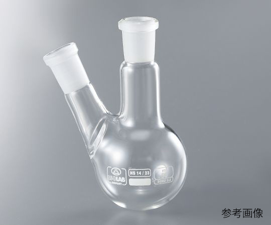 ISOLAB 030.27.902 Two-Necked Round Flask 2000mL <span>Borosilicate glass</span> 3.3