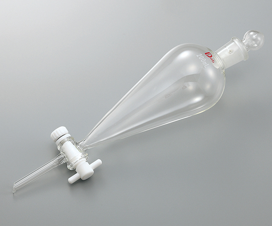 DLAB (AS ONE 2-9603-06) Separatory Funnel Squibb Type with PTFE Cock 1000mL Borosilicate glass 1