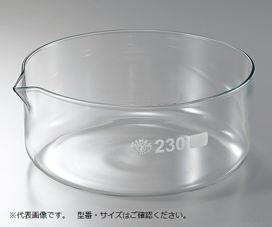 AS ONE 2-9134-06 Crystallizing Dish (Borosilicate Glass 3.3) 300mL