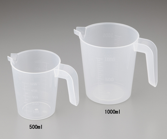AS ONE 1-2922-01 Measuring Cup PP (Polypropylene) 500mL Spaceless