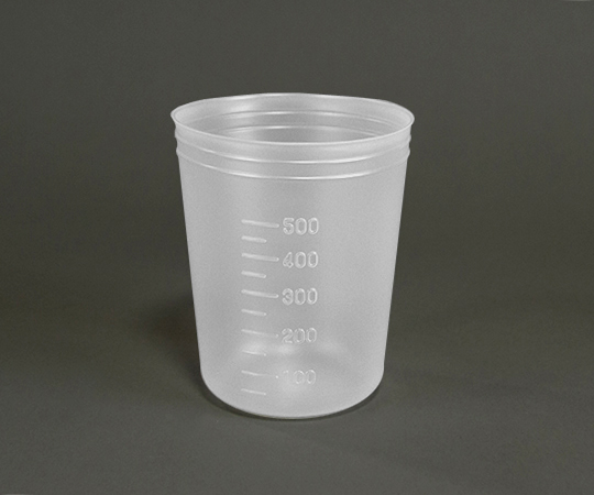 AS ONE 5-077-05 V-500 Disposable Cup (Vacuum Type) PP (polypropylene) 500mL