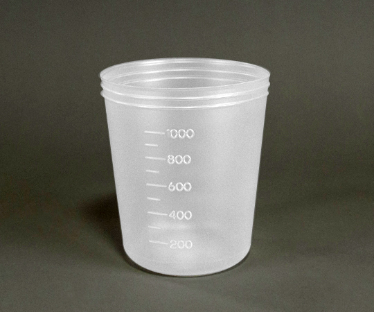AS ONE 5-077-06 V-1000 Disposable Cup (Vacuum Type) PP (polypropylene) 1L
