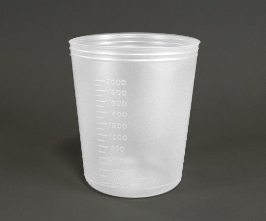 AS ONE 5-077-07 V-2000 Disposable Cup (Vacuum Type) PP (polypropylene) 2L