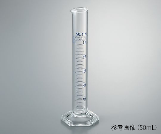 Xi lanh chia độ Borosilicate glass (thang chia màu xanh) 10mL AS ONE 3-9179-02 TSCY-10