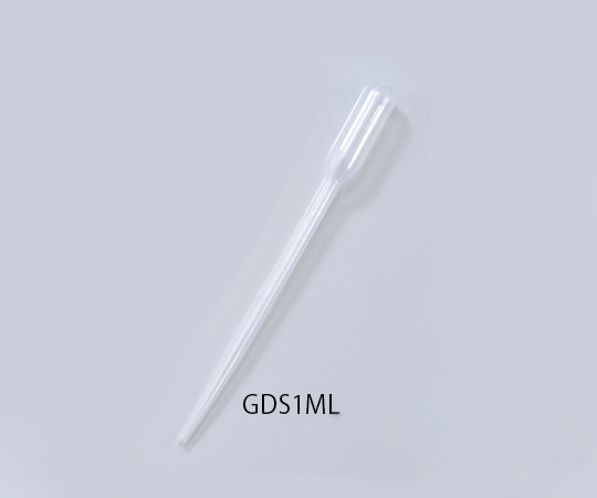 AS ONE 2-7580-01 GDS2ML Poly Dropper (Sterilized) LDPE (low density polyethylene) 2mL Gds2mL 10 Pcs x 10 Bags