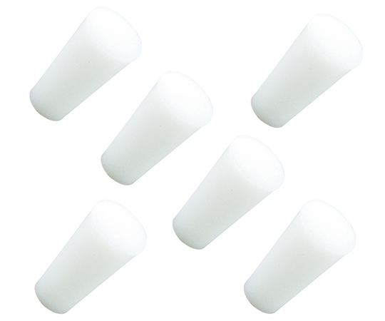 ARAM 7 white Silicone Long Plug White 100 Pcs 12 x 8 x 22mm