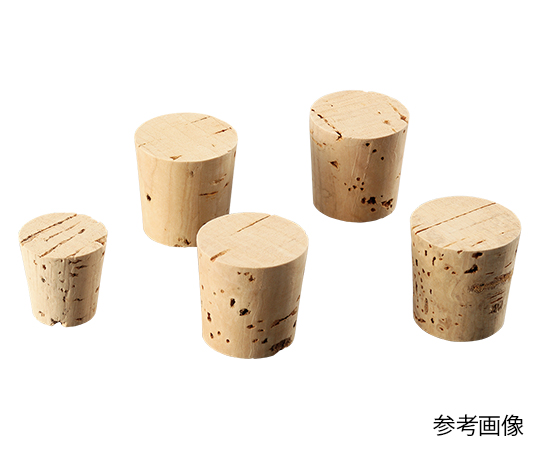 AS ONE 1-4537-24 #A-5 Cork Plug (φ20 x φ16 x 20 mm, 10 Pcs)