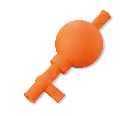 AS ONE 2-834-05 C43960025OR Rubber Pipetter Orange 50mL