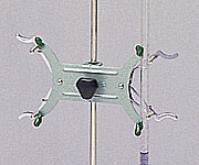 AS ONE 6-255-05 Clip (2 hanging type) for Porcelain Burette Stand