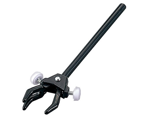 AS ONE 2-9823-01 Color Both Side Opening Clamp Extra-Small Black φ8 x 175mm