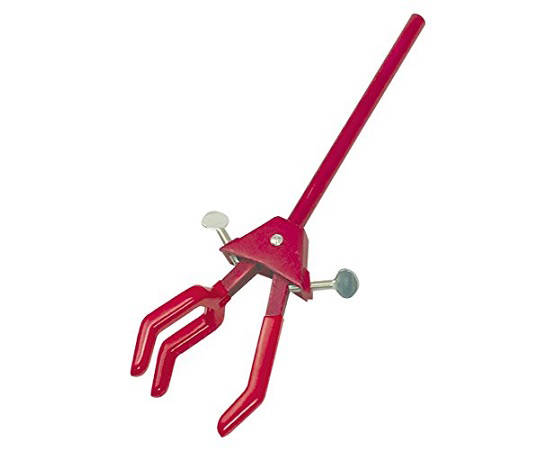 AS ONE 2-9823-04 Color Both Side Opening Clamp Medium Red φ11 x 275mm