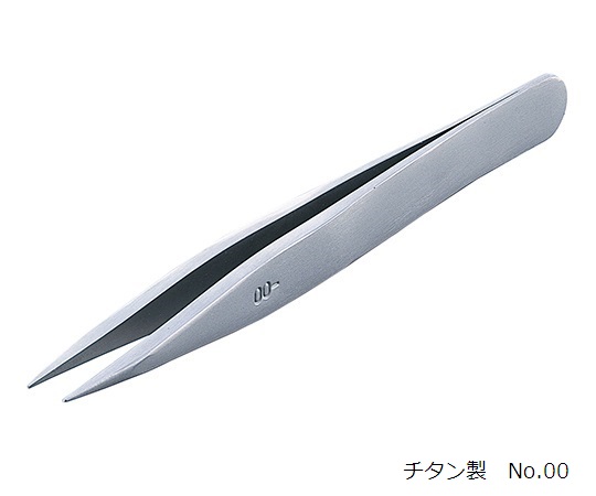 RUBIS No.00 MEISTER Tweezers TNF (Titanium) 115mm