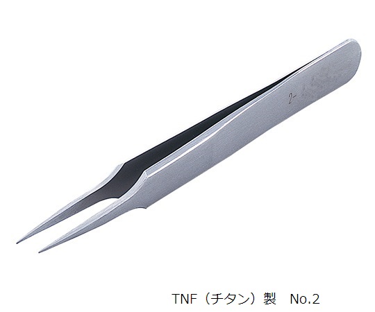 RUBIS No.2 MEISTER Tweezers TNF (Titanium) 115mm