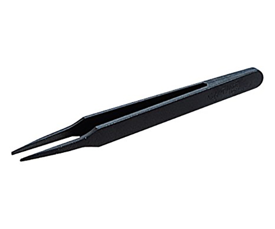 RUBIS NK2A Antistatic Tweezers (120mm, Conductive, Acid Resistant, Nonmagnetic Type) Round Tip