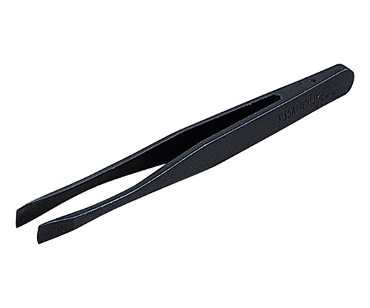 RUBIS NK35A Antistatic Tweezers (120mm, Conductive, Acid Resistant, Nonmagnetic Type) Round Flat Tip