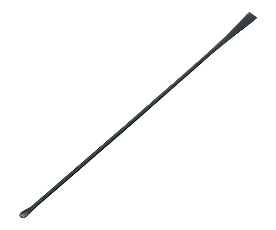 Muỗng Spatula thép không gỉ (SUS304) phủ nhựa Flo (180mm, loại tròn mỏng) AS ONE 2-337-02