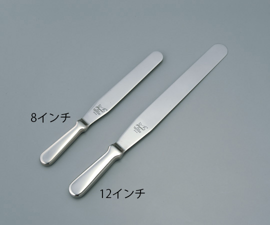 Thìa Spatula (8 inches, 33mm x 330mm, thép không gỉ stainless steel (SUS304)) AS ONE 1-6282-01