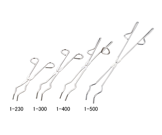 Cái gắp kẹp Crucible (230mm, Stainless Steel (SUS304)) AS ONE 1-2405-01 1-230