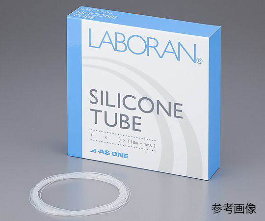 AS ONE 9-869-01 LABORAN(R) Silicone Tube (φ0.5 × φ1 mm, 11m)