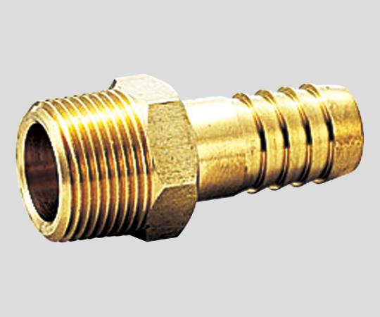 AS ONE 2-9390-04 GHN0212 Hose Nipple Brass (C3604, φ12mm, R1/4)