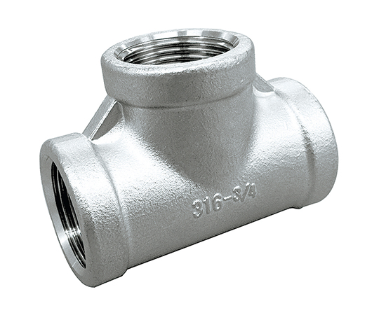 Flobal VT-S14-08 Stainless Steel SCS14A Fitting Tees 1