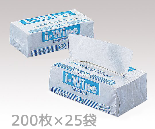 Khăn lau giấy mềm I-Wipe (220 x 230mm, 5000 tờ/ túi) AS ONE 5-5378-02