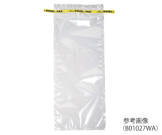 Nasco WHIRL-PAK B01027WA (Without Writable Side) (PE (Polyethylene), 1242mL, 150 x 380mm, 1box (500sheets))