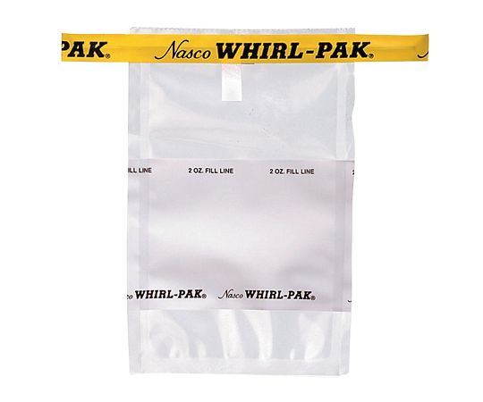 Nasco WHIRL-PAK B01064WA (With Writable Side) (PE (Polyethylene), 58mL, 75 x 125mm, 1box (500sheets))