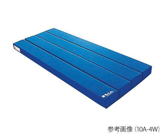 AS ONE 3-048-01 6A-4W Roll Mat 4 Folded Type (Blue, 100 x 600 x 4 pieces)