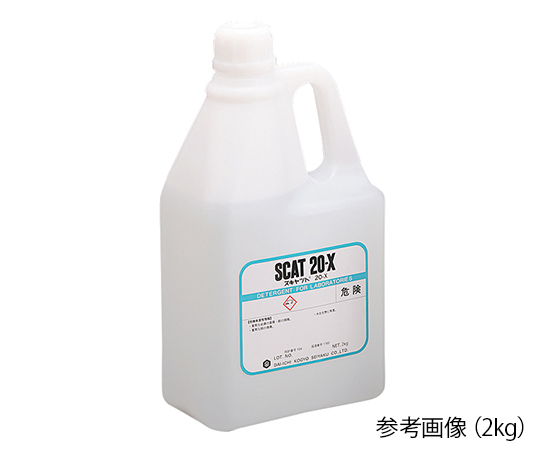 Chất tẩy rửa dạng lỏng SCAT (R) Kiềm 5kg AS ONE 6-9603-02 20X