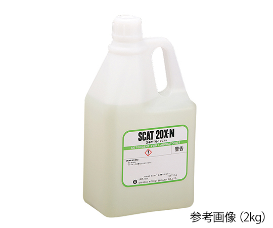 AS ONE 6-9603-05 20X-N Liquid Detergent SCAT(R) Neutral, Non-Phosphorus 2kg