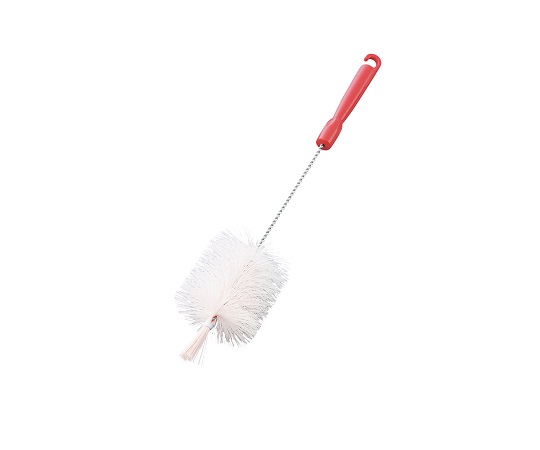 AS ONE 2-8925-02 Bottle Brush with Handle During Pink (PP (polypropylene), 90mm)