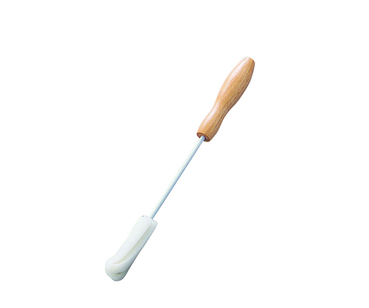 AS ONE 4-057-01 Sponge Brush (Wooden Handle) For Test Tube