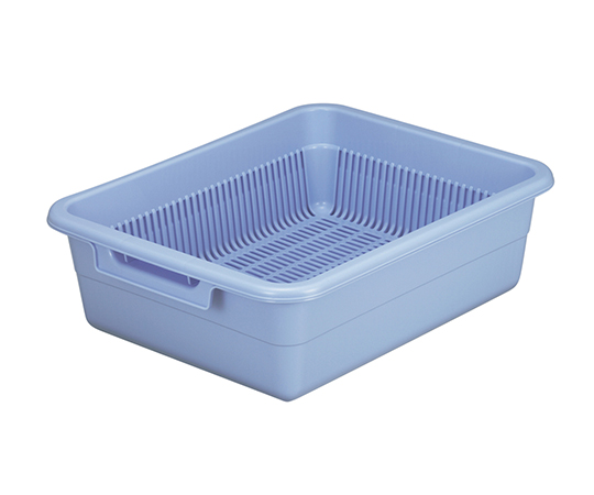 Rổ thoát nước (23.5L, nhựa PP màu xanh lam, 545 x 425 x 175mm) SHINKIGOSEI No.0