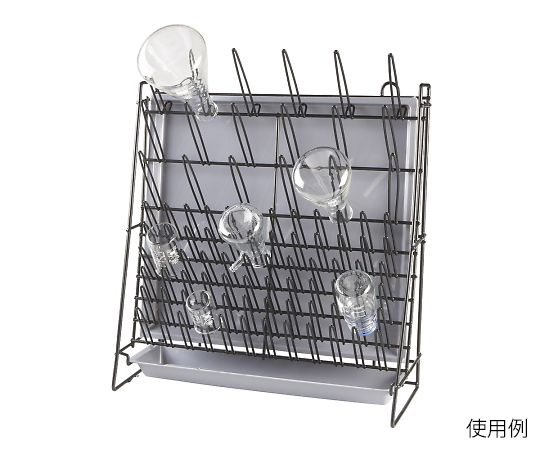 AS ONE 3-8575-01 HS23243A Wire Desktop Dry Rack 462 x 182 x 525mm