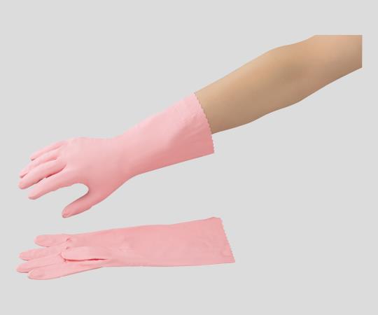 SHOWA GLOVE (AS ONE 2-9732-01) Nitrile Thin Glove (Without Inside Fleece) Pink S