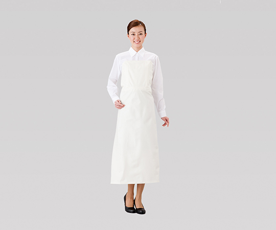 AS ONE 1-7946-01 Urethane One Touch Apron Free Size