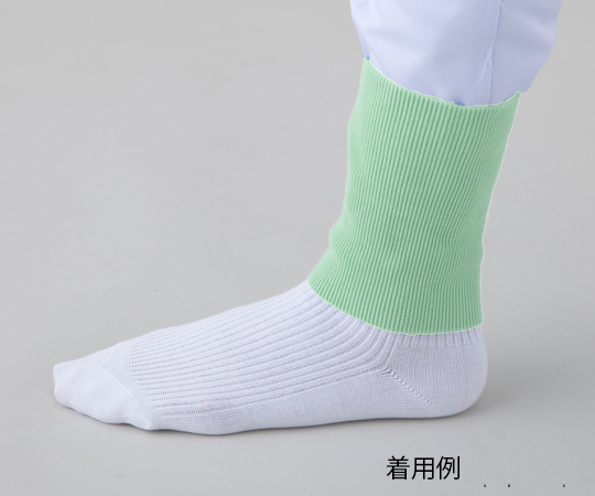 Băng cổ chân màu xanh lá cây Polyester AS ONE 2-8974-04
