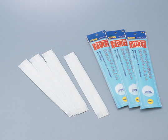 AS ONE 1-9145-01 Perspiration Pad For Helmet Sweat 1 bag (4 sheets)