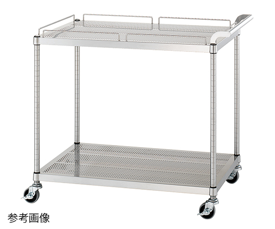 Xe đẩy đột lỗ 2 tầng có phần chắn bảo vệ trên cùng 750 x 450 x 800mm SINKO-LTD PM11-7545-U75