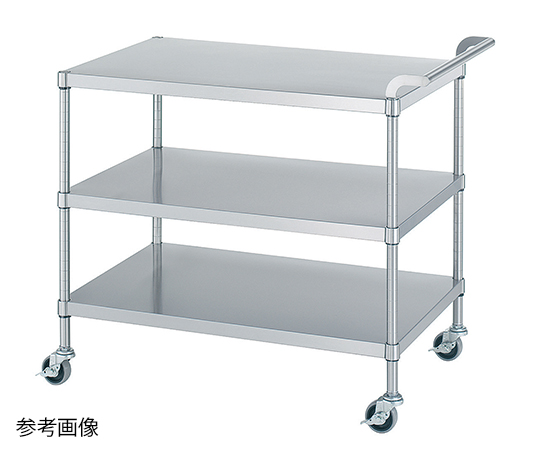 Xe đẩy 3 tầng thép không gỉ (SUS430) 900 x 450 x 800mm SINKO-LTD M03-9045-U75