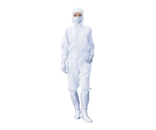 AS ONE 1-6364-01 AS199C 4L Dust-Free Garment AS199C (For Unisex) 4L White