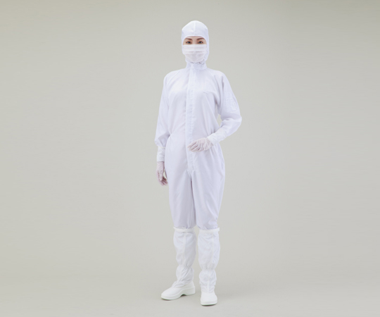 AS ONE 1-7864-06 AS197C 4L Dust-Free Garment AS197C With Hood White 4L